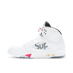 AIR JORDAN 5 RETRO WHITE X SUPREME
