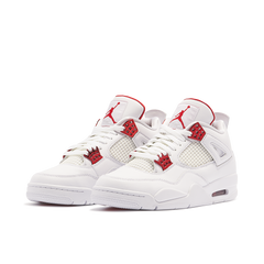 AIR JORDAN 4 METALLIC PACK WHITE RED
