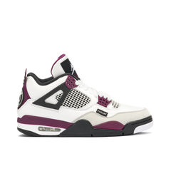 AIR JORDAN 4 X PSG WHITE NEUTRAL GREY BORDEAUX