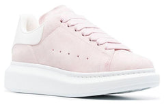 (WMNS) Alexander McQueen Suede Oversized Sneaker 'Light Pink' 650792WIA5E5738 #