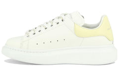 (WMNS) Alexander McQueen Oversized Shoes 'White Lemon Yellow' 718139WHGP53523 #