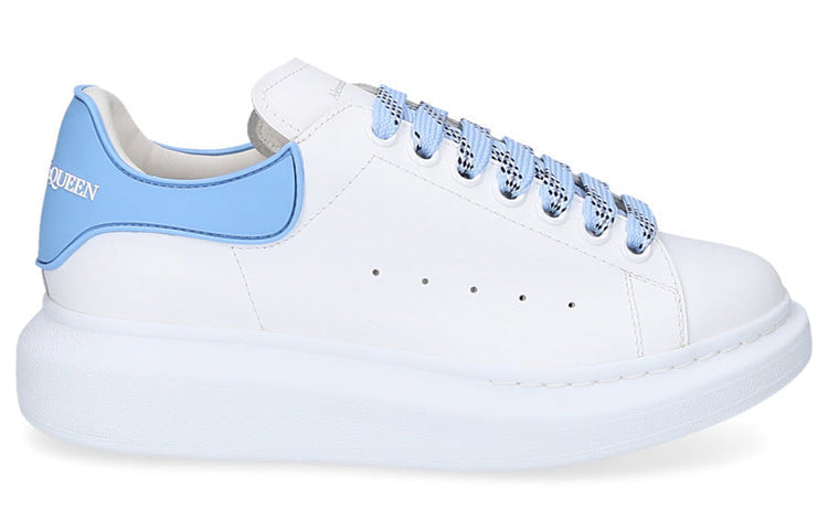 (WMNS) Alexander McQueen Oversized Sneaker 'White Sky Blue' 621056WHXMT9223 #