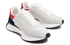 Alexander McQueen Sprint Runner Sneakers 'White Black Red' 777417WIDNF1799 #