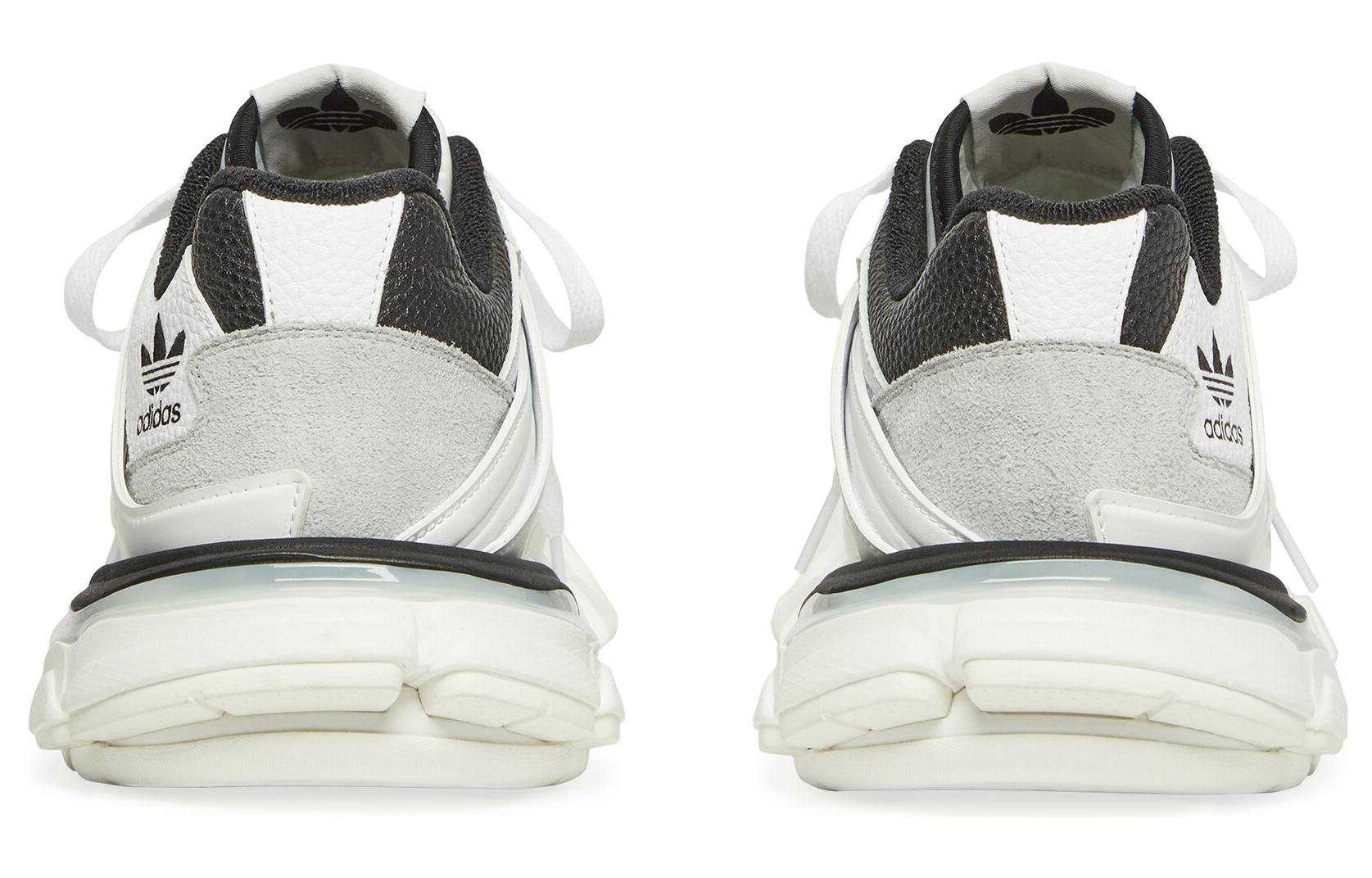 adidas Originals x Balenciaga Track Forum Low Shoes 'White Black' 741107W3CZ19010 #