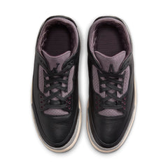 (WMNS) Air Jordan 3 Retro OG SP x A Ma Maniere 'Black Violet Ore' FZ4811-001 #