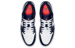 Air Jordan 1 Retro Low 'Obsidian Ember Glow' 553558-481 #