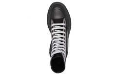 Alexander McQueen Tread Slick High-Top Sneakers 'Black Grey' 662681W4MV81081 #