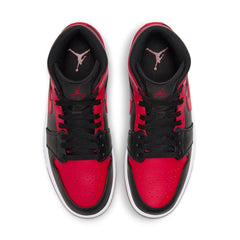 Air Jordan 1 Mid 'Banned' 554724-074 #