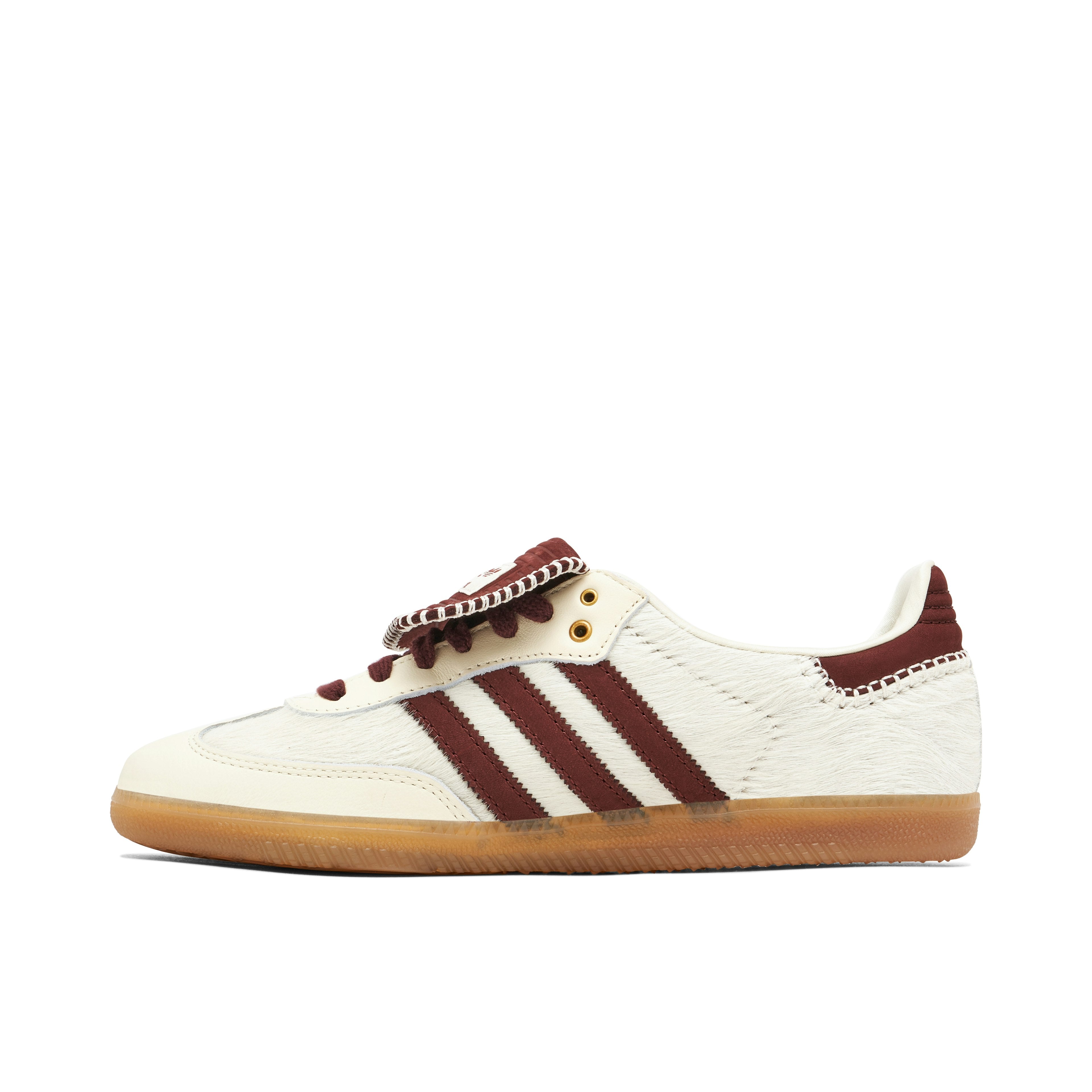 ADIDAS SAMBA X WALES BONNER WHITE BURGUNDY