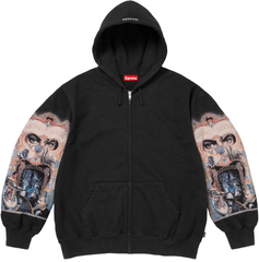 SUPREME X MICHAEL JACKSON DANGEROUS ZIP UP HOODED