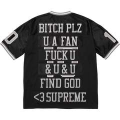 Maillot de football Supreme Find God black