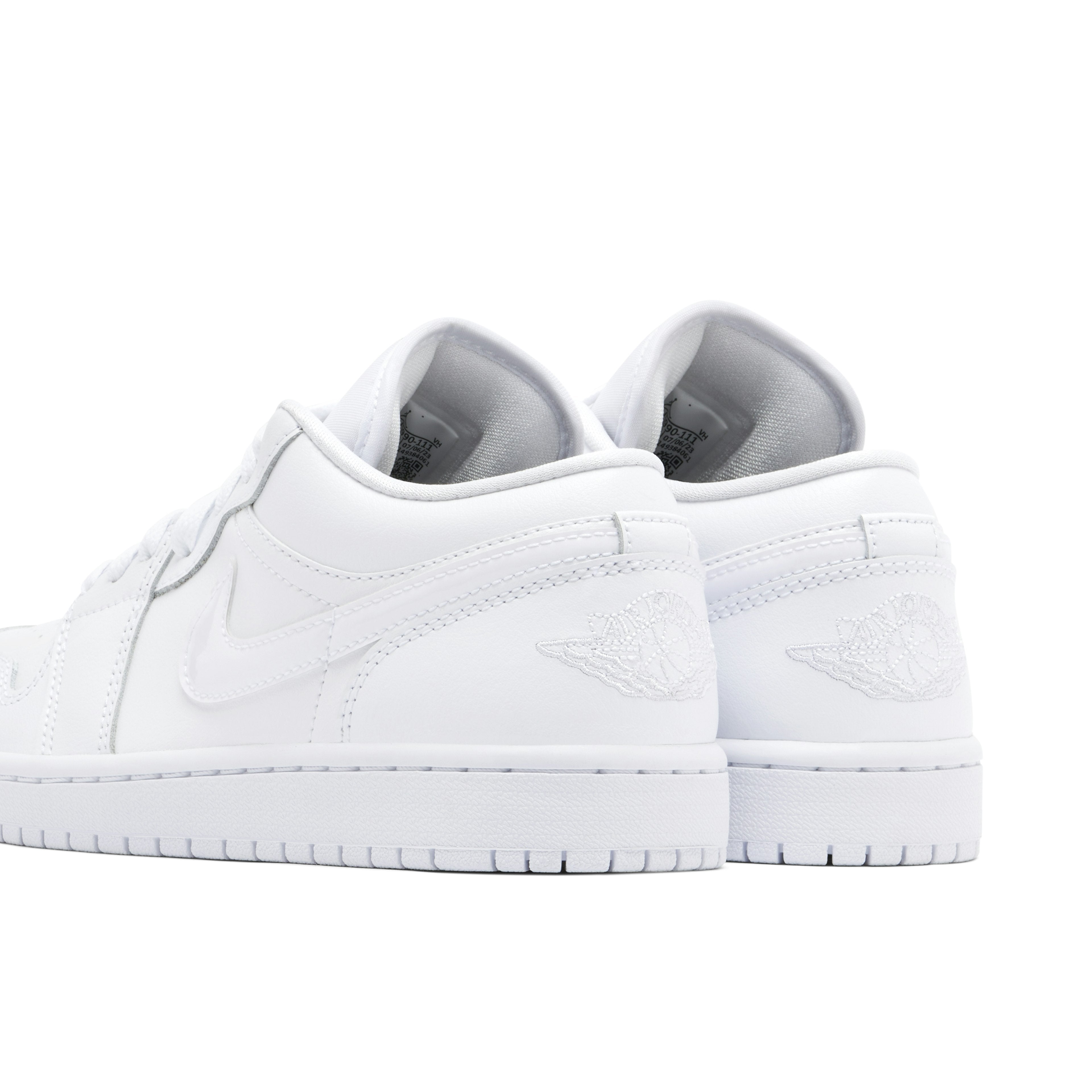 AIR JORDAN 1 LOW TRIPLE WHITE WOMENS