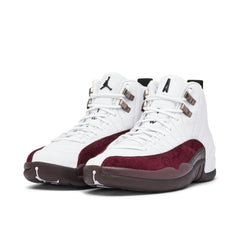 AIR JORDAN 12 X A MA MANIERE WHITE BURGUNDY CRUSH
