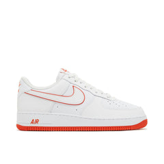 NIKE AIR FORCE 1 LOW OUTLINE WHITE PICANTE RED