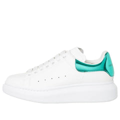 (WMNS) Alexander McQueen Oversized Sneaker 'White Emerald' 676702WICGG9079 #