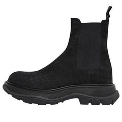 Alexander McQueen Chelsea Boots 'Core Black' 645876WHZH11000 #