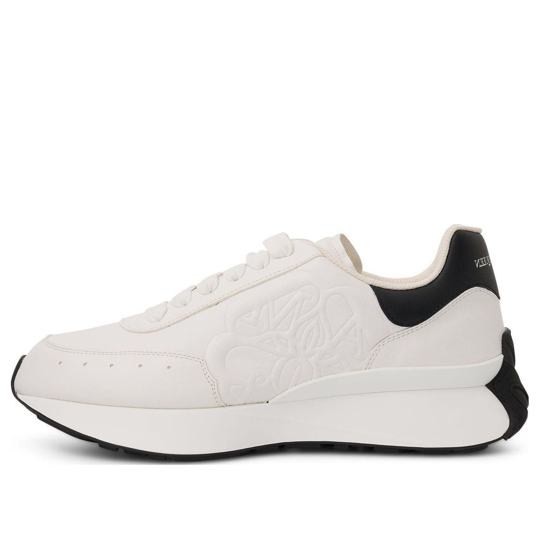 Alexander McQueen Sprint Runner 'Beige Black' 688548WIC939061 #