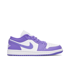 AIR JORDAN 1 LOW PATENT PURPLE WOMENS