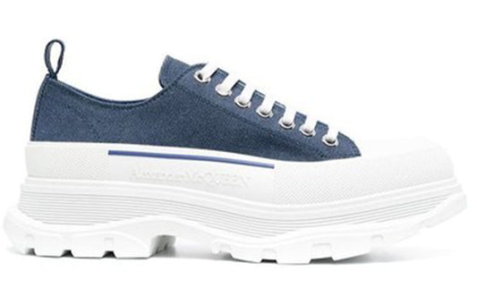 Alexander McQueen Treadslick Sneakers 'Indigo Blue' 604257W4PD14177 #.