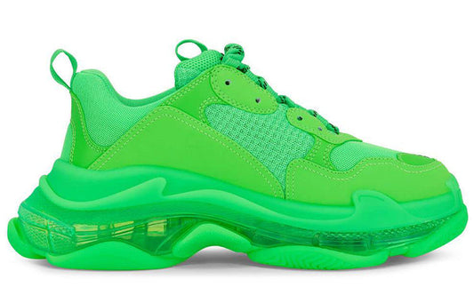 Balenciaga Triple S Sneaker 'Clear Sole - Green' 541624W2GR13801  #