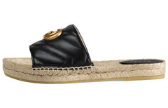 (WMNS) Gucci G Shoe 'Black Gold' 573028-BKO00-1000 #.