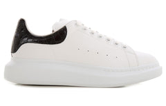 Alexander McQueen Oversized Sneaker 'Black Crocodile' 625162WHYB89061 #