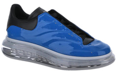 Alexander McQueen Oversized Sneakers 'Blue Black Grey' 682398W4RY14479 #