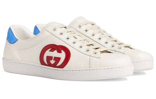 Gucci Ace 'Interlocking G - White Red Blue' 625783-1XG70-9102 #