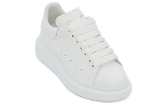 (WMNS) Alexander McQueen Oversized Sneaker 'White' 553770WHGP09000 #