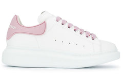 (WMNS) Alexander McQueen Oversized Sneaker 'White Pink' 621056WHXMT9377 #