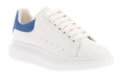 (WMNS) Alexander McQueen Oversized Sneaker 'White Paris Blue' 553770WHGP79086 #