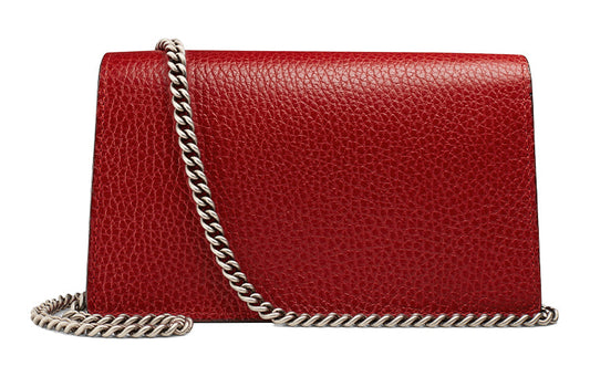(WMNS) Gucci Dionysus Series Leather Bag Single-Shoulder Bag MIni-Size Red 476432-CAOGX-8990 #.