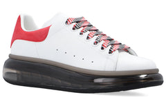 (WMNS) Alexander McQueen Oversized Transparent 'White Red' 611698WHXMA9629 #