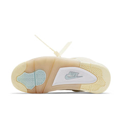 (WMNS) Air Jordan 4 x Off-White SP 'Sail' CV9388-100 #