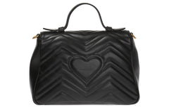 (WMNS) Gucci GG Marmont Series Bag Small-Size Black 498110-DTDIT-1000 #.