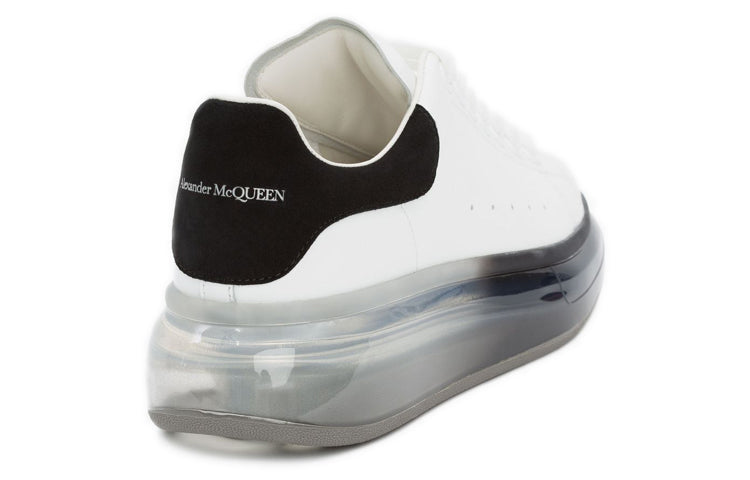 (WMNS) Alexander McQueen Oversized Sneaker 'Black Sole Black' 611698WHX9V9061 #