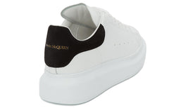 (WMNS) Alexander McQueen Oversized Sneaker 'White Black Suede' 553770WHGP79061 #