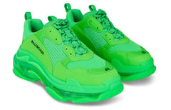 Balenciaga Triple S Sneaker 'Clear Sole - Green' 541624W2GR13801  #