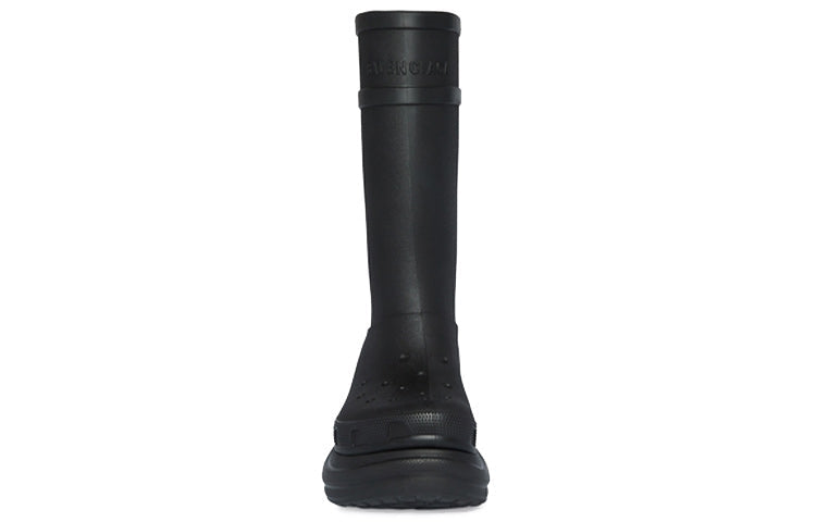 Crocs x Balenciaga Boots 'Black' 677384W1S8E1000 #