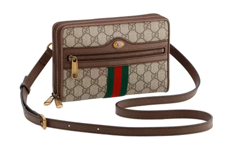 (WMNS) Gucci Ophidia GG Small Shoulder Bag 'Beige' 575722-96IWT-8745 #