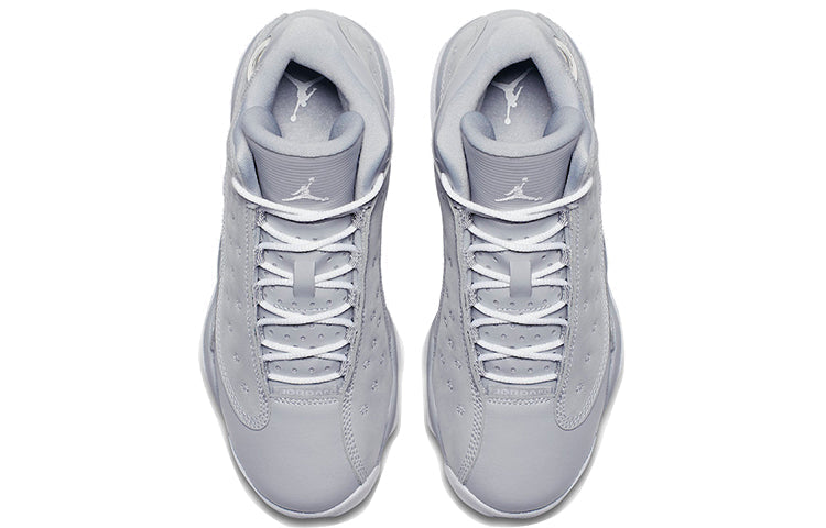 (GS) Air Jordan 13 Retro 'Wolf Grey' 439358-018 #