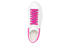 (WMNS) Alexander McQueen Oversized Sneaker 'White Shock Pink' 621056WHXMT9375 #