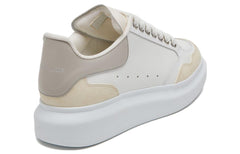 (WMNS) Alexander McQueen Oversized Sneakers 'White Vanilla Cement' 758982WIA5V7788 #