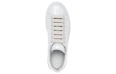 (WMNS) Alexander McQueen Oversized Low-Top Sneakers 'Grey White' 697102W4T911806 #