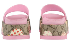 (WMNS) Gucci Rubber GG Slide 'Les Pommes' 664214-22K20-8961 #
