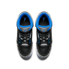 (GS) Air Jordan 3 Retro 'Sport Blue' 398614-007 #