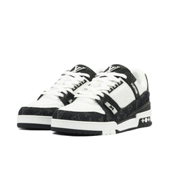 LOUIS VUITTON LV TRAINER WHITE BLACK
