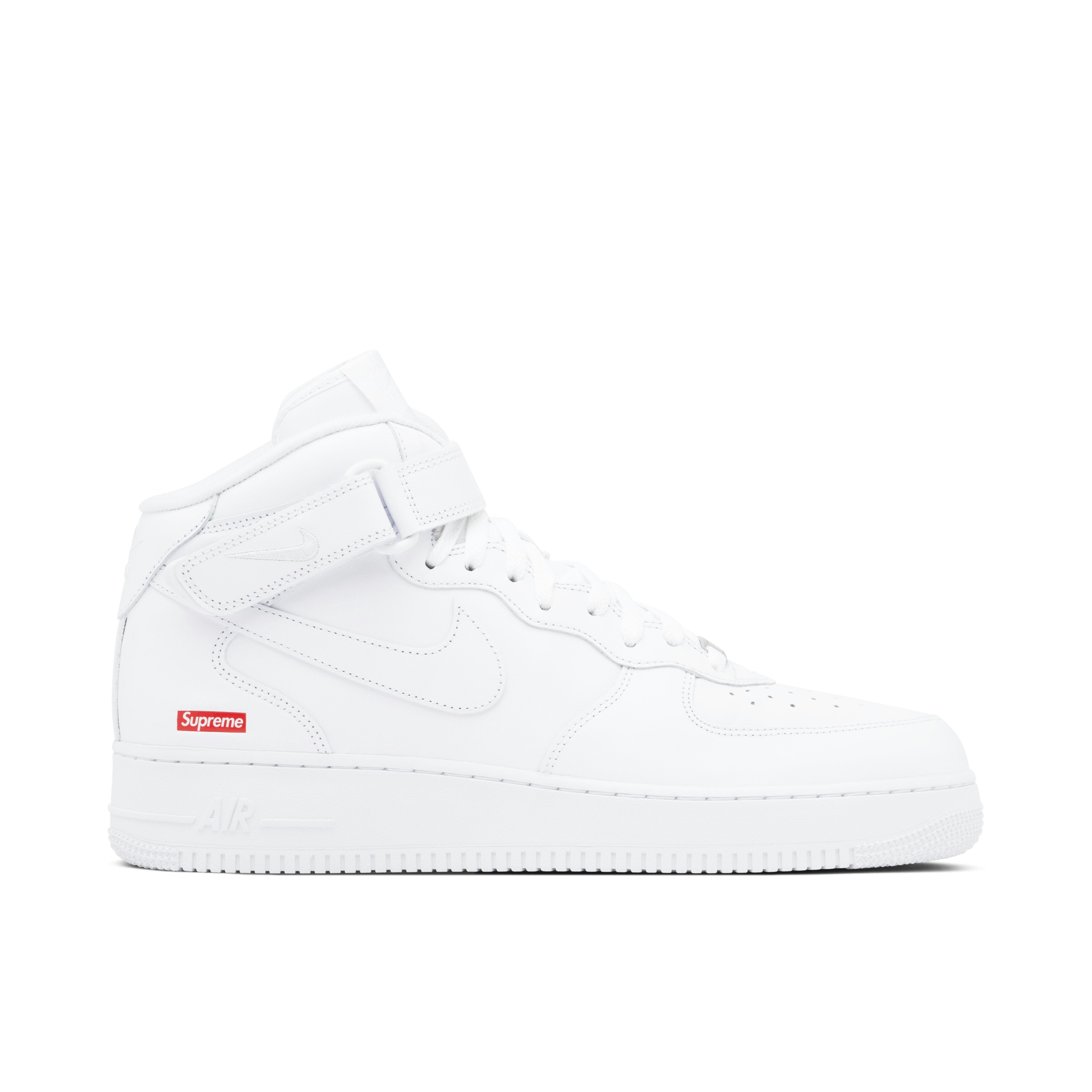 NIKE AIR FORCE 1 MID SUPREME WHITE