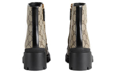 (WMNS) Gucci Horesbit Interlocking G ankle boots 'Black Ebony' 670412-2OQ50-9763 #.