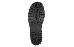 Balenciaga Strike 20mm Lace-up Martin Boots Black/Orange 589338WA9641075 #